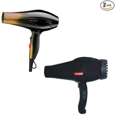 Lipzie C430.RLHD6004HairDyr+BBZ10V&G8811HairDyr Hair Dryer(100 W, Black)