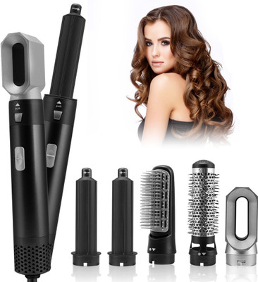 DRUMSTONE Professional 5-in-1 Hair Styler for Different Hairstyles 15 Years Warranty Hair Dryer(1000 W, Black)