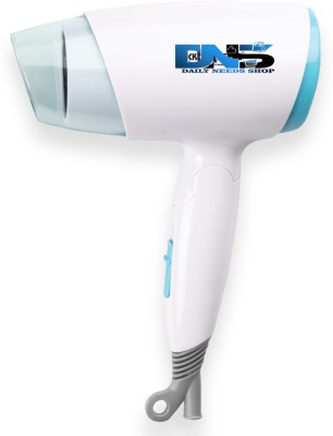 Daily Needs Shop Portable Full Power Professional Hair Dryer For smooth and shiny Hair Hair Dryer(3500 W, White+Blue)