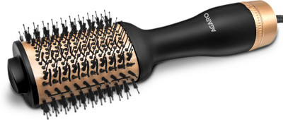 AGARO HV2179 Hot Air Brush, Hair Blow Dryer, Volumizer & Styler, 360� Airflow Vent Hair Dryer(1200 W, Rose gold & Black)