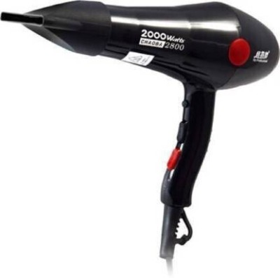 Choaba POWERFUL HOT AND COLD Hair Dryer(2000 W, Black)