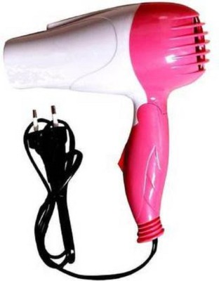 ALORNOR NV-1290 Professional Foldable Hair Dryer 1000W with 2 Speed Control Hair Dryer(1000 W, Multicolor)