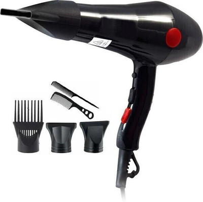 EMMQUOR Professional Hair Dryer 2000 Watt Hair Dryer(2800 W, Black)