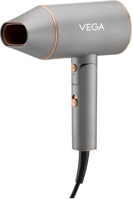 VEGA Ionic 1400W Hair Dryer Hair Dryer(1400 W, Grey)
