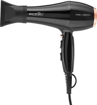 Ikonic Professional Pro 2800 Hair Dryer(2600 W, Black)
