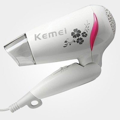 Kemei QUALX KM 2605 Hair Dryer(1600 W, White)