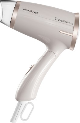 Ikonic Professional Travel Express Hair Dryer(1400 W, White)