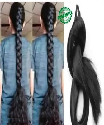 D-DIVINE Nice Look Paranda Choti Black Colour 26 inch Instant Ready For  Hair Extension