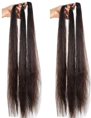 SHEETAL CREATIONS Long /Paranda Baal Choti For Women Braid Extension 2pcs (Black , Brown) Hair Extension