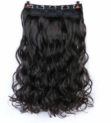SMTRADERS  Extensions 24 inch Wavy  Extension With 5 Clips Wavy , natural Hair Extension
