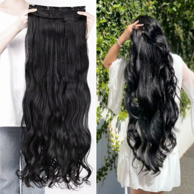NAZARIO 24 Inch Curl Trendy Wave 5 Clip Hair Extension