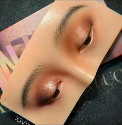 sindhwani makeovers Eye Makeup Practice, Face Board Mannequin, Silicon Eye practice dummy Hair Extension