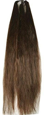Ritzkart Women  Choti 30inch long ,Synthetic  Extensions Parandi 3 layer Choti  For Women, Artificial Choti Parandi, LIGHT BROWN Pack Of 1 Hair Extension