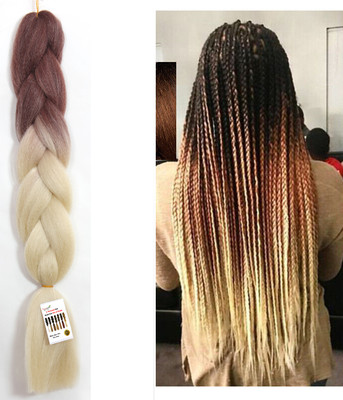 Ritzkart 24 inch Premium Quality X-Pression Ultra Braid Dreadlocks Extensions Hair Extension