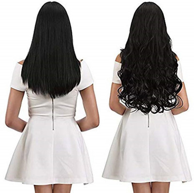 shopglobal Premium Curly  extension for girls Hair Extension