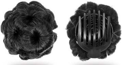 D-DIVINE Extension For Women 1Pc Readymade Bridal  Bun Extension Hair Extension