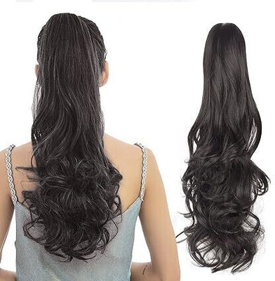 A B S Curly  Extension Pony Clutcher Hair Extension
