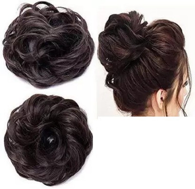 Pro 2 Messy Bun Artificial With Elastic Rubber Band Synthetic for Women BIG SIZE Hair Extension