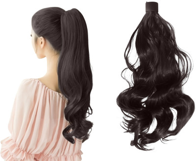 D-DIVINE  Extensions And Wigs Ponytail  looking Scale Ponytail , Brown Colour Hair Extension