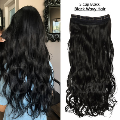 NAZARIO Long Beautiful Wig Curly Extension For Women & Girls ( 26 inch ) Hair Extension