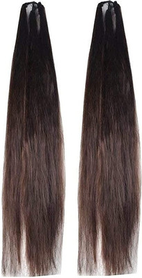D-DIVINE Synthetic Nylon  Extensions  Parandi Choti/ Paranda Hair Extension