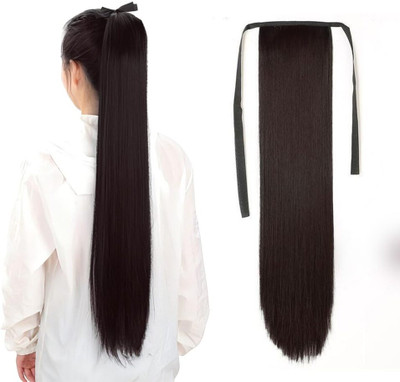 D-DIVINE Natural Looks Wrap Around Brown Ribbon Hair Extension