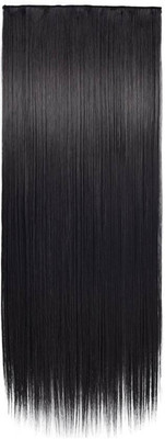 Blushia Straight 5 Clip In Black Hair Extension