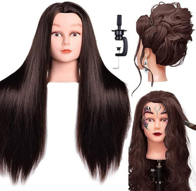 PARAM Dummy For Face Make-up Practice/ Dummy For  Styling 1 PCS Hair Extension