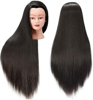 Lebene Synthetic  Extension Dummy For Saloon Use/ Styling/ Coloring Hair Extension