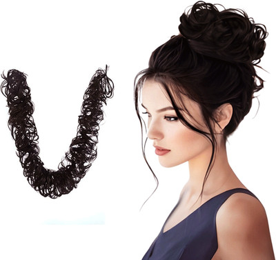 Views  Extensions For Ponytail And Bun Brown (Pack of 1) Hair Extension