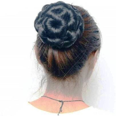D-DIVINE Quality Natural Black Panja Bun Hair Extension