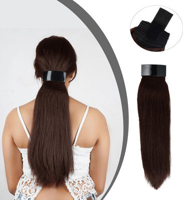 RefynHair Women 60Gr Clip Ponytail With Natural Color Hair Extension