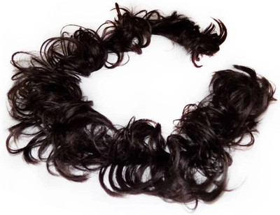 D-DIVINE PEMA Natural brown Firil Bun ponytail  Extension Hair Extension