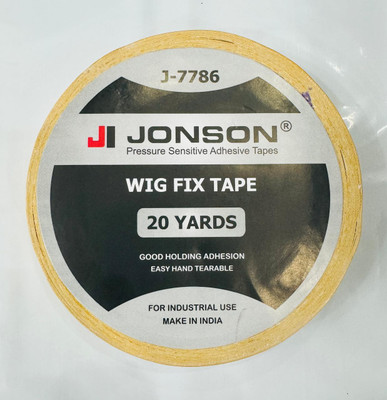 ABNITIO Jonson Yellow  Patch tape for Men, Double Sided Tape Hair Extension