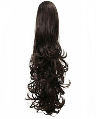 VIVIAN Natural black 2 in 1 pony wig clutcher step cutting style 43 Hair Extension