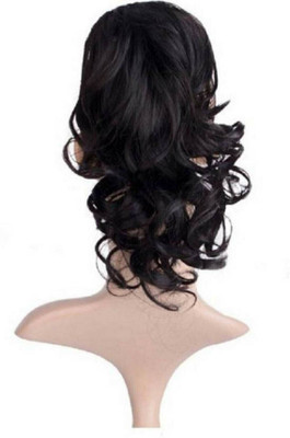 CAMOLA DEVA CAMOLA_black ribon pony tail Hair Extension