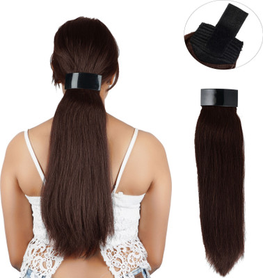 RefynHair Women 100Gr Clip Ponytail With Natural Color Hair Extension