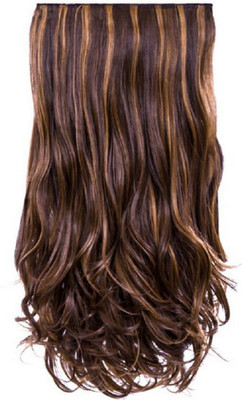 CAMOLA DEVA CAMOLA_goldlen highlight wavy Hair Extension