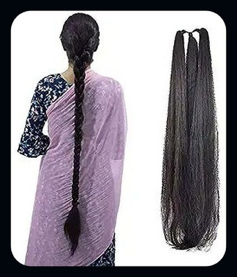 Hamsri Women Classical Style Shiny Parandi Choti for Girls and Women Extension -N Hair Extension