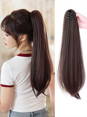 Pinaka Wig Natural looking Scale Ponytail  Extension Full Head Highlight Pack of 1 Hair Extension