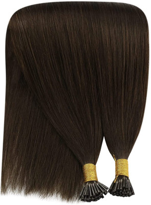 SHIVA I-Tip BROWN 22 INCH 50 Strands Hair Extension