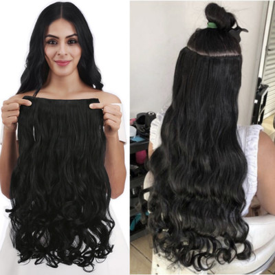NAZARIO 24 Inch Magic Curly 5 Clip Flow Hair Extension