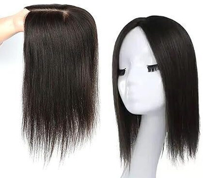 Lebene 2 Clips Front Scalp Cover  Closure Brown Hair Extension