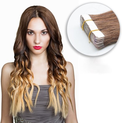 Hairarchy TAPE-IN DARK BROWN 18 INCHES Hair Extension