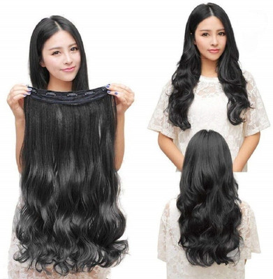Alizz High quality Matte range 5 Clip 1 Piece Curly 200gram excellent texture1a32 Hair Extension