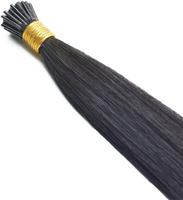 SHIVA I-Tip BROWN 20 INCH Straight Extensions 20 Strands Hair Extension