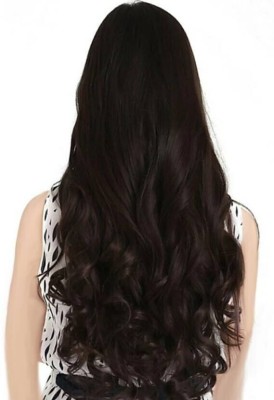 TRESS Clip In Brown Wavy Hair Extension