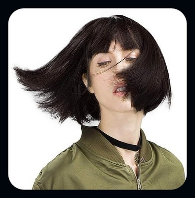 Hamsri Full Head Bob  Wig (Women &Girl) Black-N Hair Extension