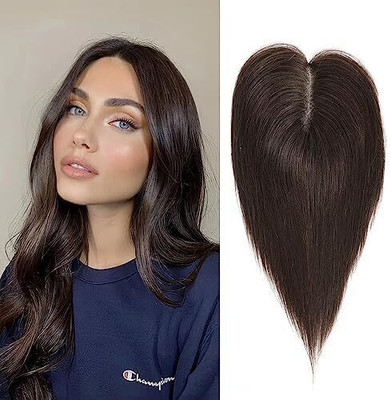 CRIBE NATURAL BROWN COLOR 5 CLIP TOPPER Hair Extension