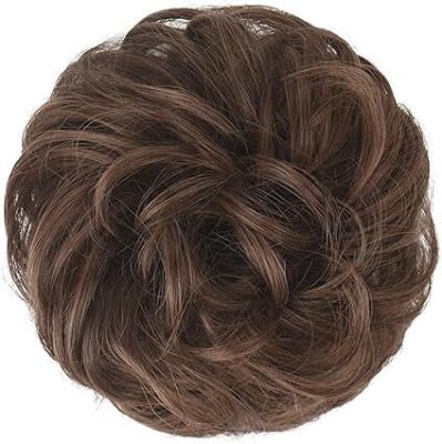 Lebene Messy Bun Extensions 1PCS Curly Wavy Messy Synthetic  Extension Hair Extension